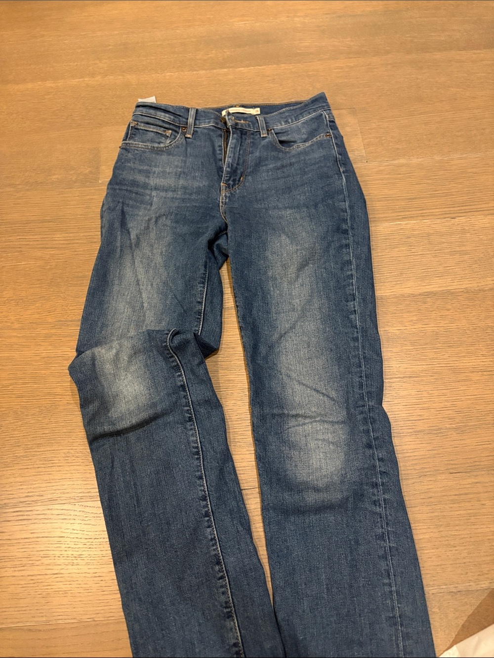 Levi’s high rise straight Women's Blue Denim Jeans